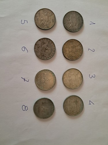 Lotto monete 500 lire in - monete,