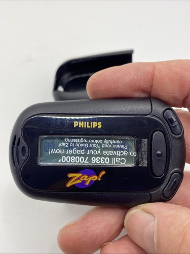 Zap philips vintage pager - vintage!,