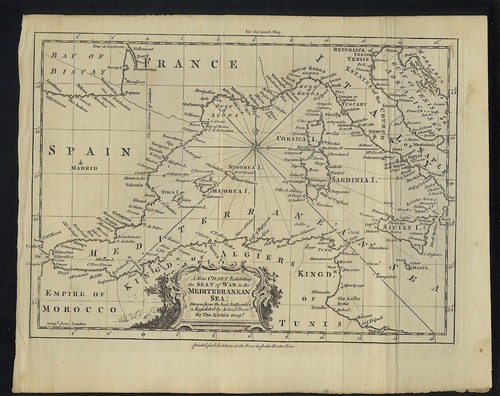 Mappa originale kitchin 1756 - mappa,