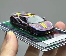 Modellino sportivo U2 1:64 nuovo Novitec 488 pista corsa auto resina pressofusa