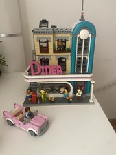 LEGO 10260 Creator Expert Downtown Diner tavola calda modulare  montato completo
