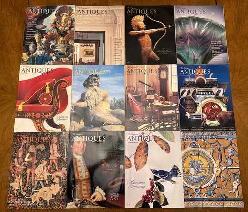 The magazine antiques - the,