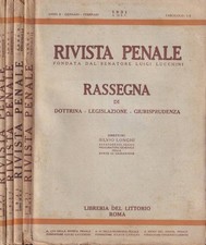 Rivista penale, anno II