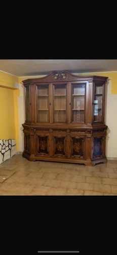 Credenza vetrina antica reg - credenza,