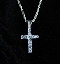 Collana croce uomo donna - , vero
