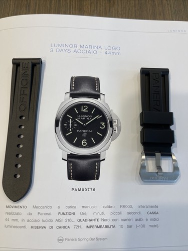 Cinturino gomma per panerai - cinturino,