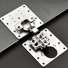 Piastrina di Riparazione Cerniere Per Armadietti Armadi e Mobili Lit 2/10 Pezzi