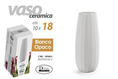 Vaso ceramica fiori - vaso,