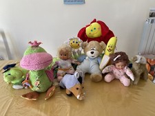 Lotto Peluche Diverse Dimensioni Medio/grande Orso Fiori Bruco