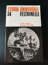 STORIA UNIVERSALE FELTRINELLI SUF_034 il XX secolo I Europa 1918-1945, 3a  1979