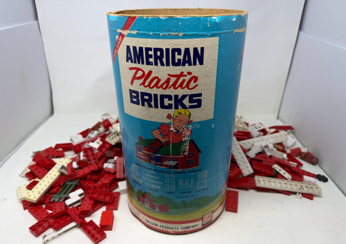 Lotto mattoncini plastica - di,