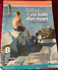 libro usato IL PIU' BELLO DEI MARI  vol. B - isnb 9788839526281 Paravia Pearson