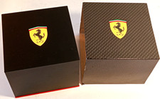 FERRARI-SCATOLA PER OROLOGIO-VINTAGE-ORIGINALE-CON GARANZIA E CONTROSCATOLA-USAT