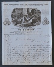 Fattura 1875 BOCQUET