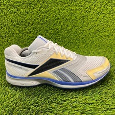 Scarpe da ginnastica Reebok EasyTone Stride da uomo taglia 11,5 grigio bianco sneakers