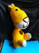 Amigurumi Giraffa Grande  Simpaticissima Cm 34 Pelouches Lana Uncinetto