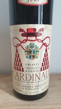Chianti 1967 riserva cardinale