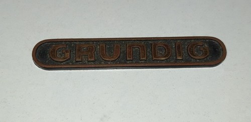 Emblema grundig da - "grundig",