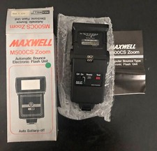 Maxwell Flash M500CS zoom