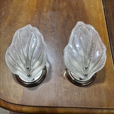 Coppia Di Applique Foglia In