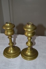 Antica coppia candelabri in