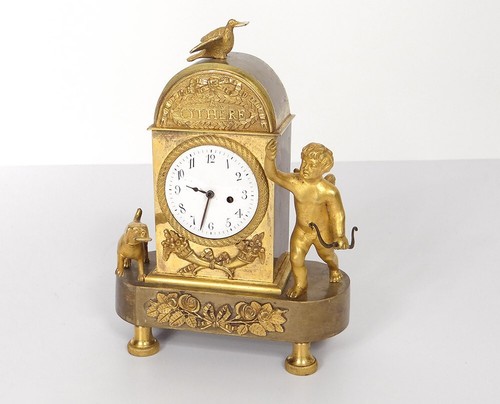 Pendolo bronzo dorato - pendolo,