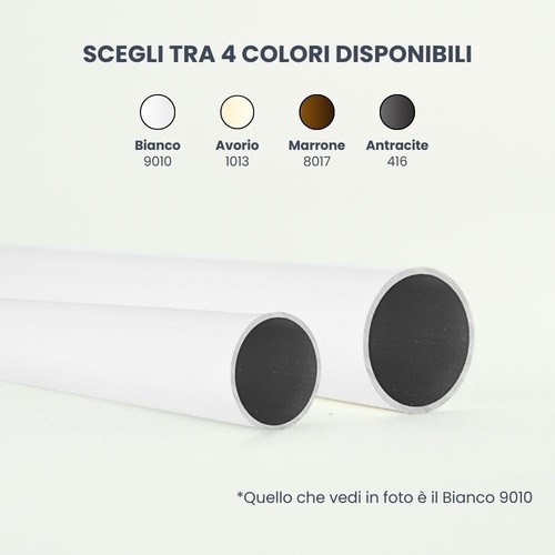Tubo tondo profilo - , alluminio