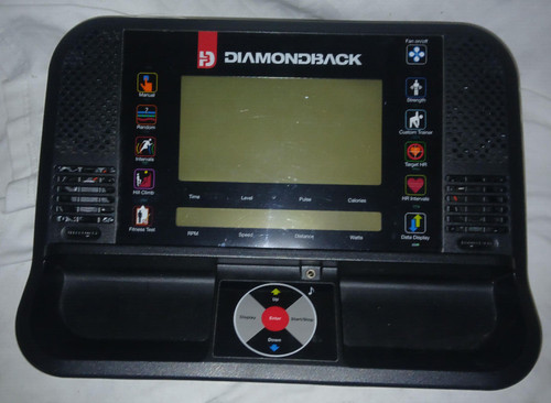 Console posteriore diamantata