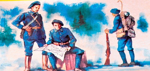 Heller tre figurine di - tre,