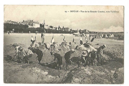 Royan vue de la - ,