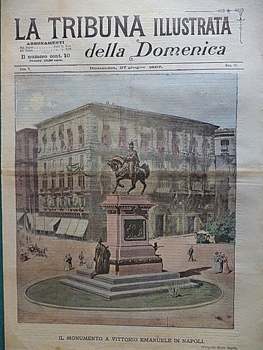 1897 monumento napoli cannone - 1897,