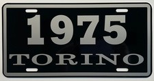 Targa in metallo 75 TORINO