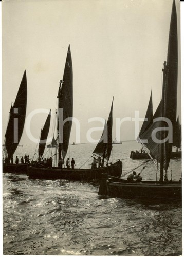 1938 venezia barche vela - barche, a