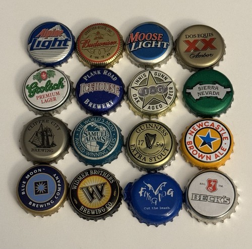 Lotto tappi birra usati - 16,