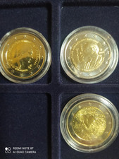 Monete commemorative 2€ Grecia e Finlandia FDC. Dorata