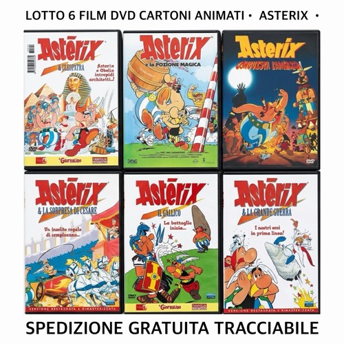 Lotto collezione dvd - collezione, asterix