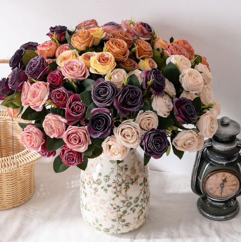 Bouquet fiori imitazione - bouquet,