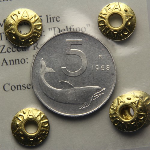 Rep italiana 5 lire - dn,
