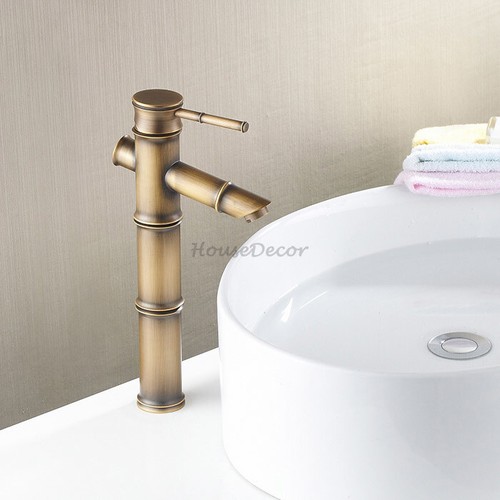 Rubinetto design bambù ottone