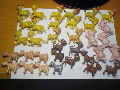 Animali plastica vintage anni - animali,