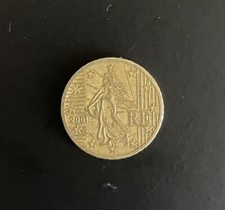 Moneta centesimi francia - moneta,