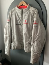 Giacca McLaren Mercedes Benz donna argento taglia XL