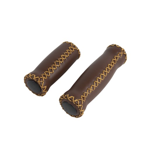 Manopole cambio marrone pelle - cambio,