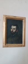 Antico dipinto ritratto san