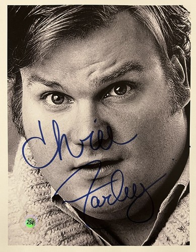 Foto firmata chris farley - chris, con