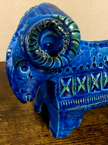 Statuina ram ceramica bitossi - ram,