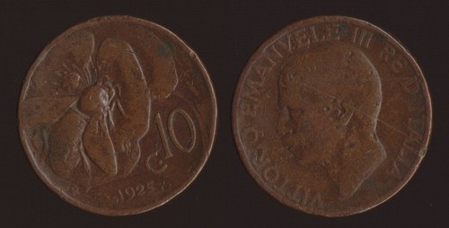 Centesimi 1925 ape - centesimi,