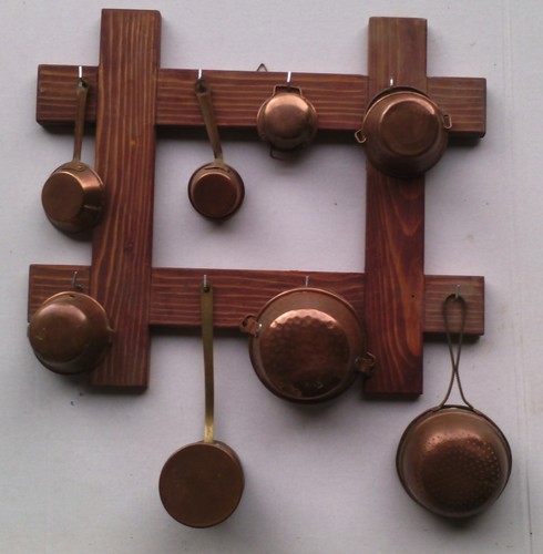Pentole mini rame pezzi - mini, in
