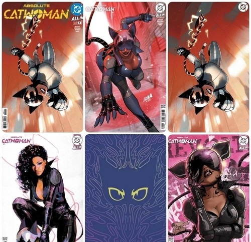 Absolute catwoman cvr b - cvr, a,