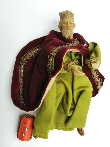 Statuina presepe santo - presepe, re